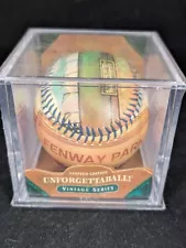 Old Fenway Park Baseball Retired Art Ball by Unforgettaballs for Boston Red Sox