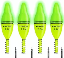 4pcs Led Lighted Fishing Bobbers Fishing Floats For Night Spring Bobber Float