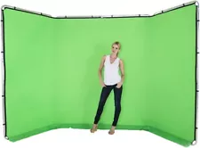 LASTOLITE 13-Feet Panoramic Background in Chroma Key Green Lightly Used