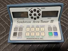 Sanderson Accu-Tuner III