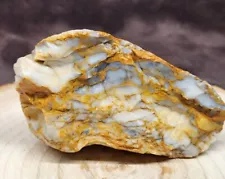 Raw Blue Brecciated Porcelain River Jasper SW Montana Lapidary Rough For Display