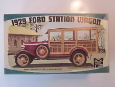 1929 Ford Station Wagon Partial Model Car Kit by MPC Parts Pieces Partial