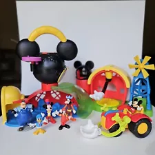 Disney Mickey Mouse Clubhouse and Farm Playsets w/Figures Toys