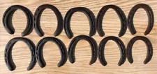 10 Genuine Antique Iron HorseShoes - Horse Shoes