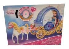 Disney Princess Cinderella's Magical Transforming Carriage NEW SEALED RARE Horse