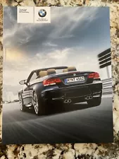 2008 BMW M3 Convertible Sales Brochure