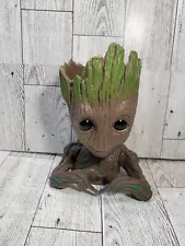 Baby Groot Hands Heart Planter Plant Holder 5.5" Tall Guardians Of The Galaxy