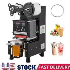 Fully Automatic Cup Sealer For Coffee Tea 90/95mm Electric Sealing Machine 450W