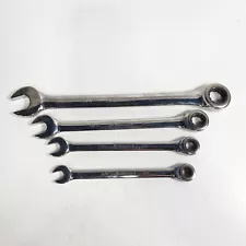 Kobalt 4 pc. SAE Ratcheting Combination Wrenches 3/4 9/16 7/16 3/8