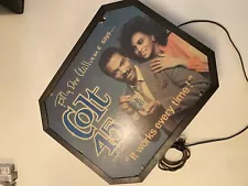 colt 45 Billie Dee Williams Backlit Sign! Lando! Works (everytime)