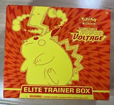 Pokemon TCG Trading Card Sword & Shield 4 Vivid Voltage Elite Trainer Box - Used