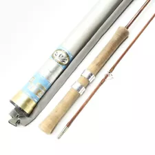 Orvis Impregnated “Superlight” Bamboo Spinning Fishing Rod. 6’. W/ Tube & Sock.