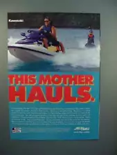 1996 Kawasaki Jet Ski STS Ad - This Mother Hauls!