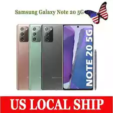 New Samsung Galaxy Note20 5G 128GB/256GB SM-N981U Factory Unlocked