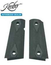 Kimber Rubber Grips Compact/ Ultra Double Diamond Black 1000057A