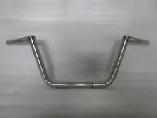 LA Choppers 1-1/4" Big Twin Peaks 10" Stainless Steel Handlebars for Harley