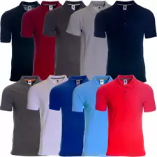 Plain Polo Shirt for Men 100% Cotton Short Sleeve Tops || Clearance Sale.