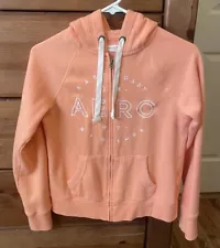 Aero Women’s Hoodie Zip Up Size: S Juniors Coral