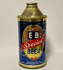 E & B SPECIAL BEER High Profile Cone Top Can SPARKLING CONDITION! Detroit IRTP