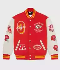 OVO Kansas City Chiefs Varsity Jacket with FREE SHIPPING