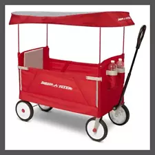 New ListingRadio Flyer 3 in 1 EZ Fold Wagon with Canopy - Red