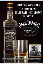 Frank Sinatra “Hoboken” /Jack Daniels Poster. 24 By 36 Inch