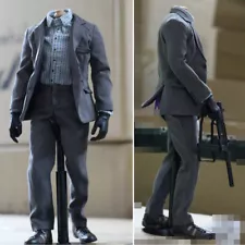 Bank Robber Joker 1/6 Outfit Clothes Figure Accessory without Mask No Head Body