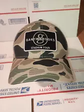 Garth Brooks The Stadium Tour Camo Snapback Hat.