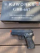 KJW GBB-607 Gas 6mm Airsoft Gun Sig Sauer P229 Copy Quality All Metal