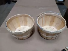 Bushel Basket Lot Of 2