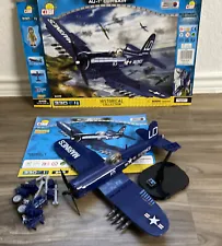 COBI AU-1 Corsair American Fighter Plane Historical Collection As Is See Photos
