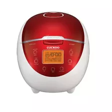 Cuckoo Micom Rice Cooker & Warmer, 6 cups, LCD-Display 11-Menu Options