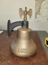 U.S.N Ship Bell. Read Description Please.