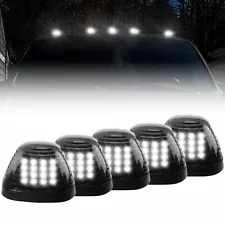 LED Smoked Cab Roof Marker Lights Kit For Ford F250 F350 F450 Super Duty 1999-16