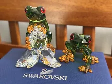 Swarovski Paradise Crystal animals - Frog 5136807 New in box.