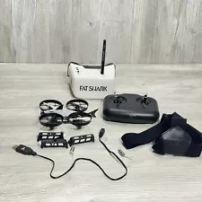 Fat Shark FSV2702 FPV Drone Racing Kit Vehicle FOR PARTS Not Working