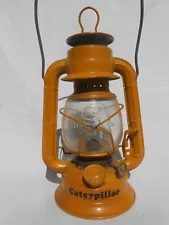 Vintage Dietz Comet Kerosene Yellow Lantern Made for Caterpillar