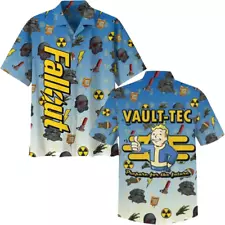 Fallout Vault-Tec Prepare For The Future Hawaiian Shirt Size S-5XL