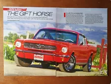 1965 Ford Mustang 2+2 - Original 5 Page Article