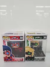 funko pop Cat Noir+LadyBug