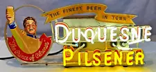 VERY RARE Vintage Duquesne Pilsener Beer NEON SIGN - EXCELLENT & WORKING GREAT!