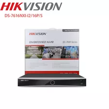 HIKVISION DS-7616NXI-I2/16P/S 16CH 16POE 12MP NVR Smart AcuSense