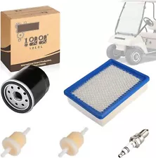 Golf Cart Tune Up Kit For Club Car DS 92-Up W/ FE290 FE350 Engine, Spark Plug