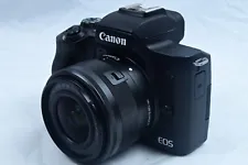 Canon EOS M50 Mk II 24.1 MP Mirrorless Camera w/ 15-45mm Lens #102051002664