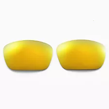 Walleva Polarized 24K Gold Replacement Lenses For Oakley Fuel Cell Sunglasses