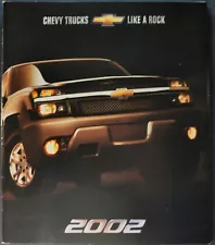 2002 Chevrolet Truck Brochure Silverado Pickup Blazer Suburban S-10 Tahoe Van 02