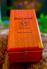 Baccarat Churchill Honduran Size Empty Cigar Box brand new pristine condition