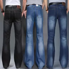 mens flared jeans for sale