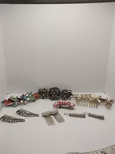 10 Vintage Hair Accessories Lot#22