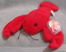 Ty Beanie Baby Pinchers the Lobster DOB June 19, 1993 MWMT Free Shipping